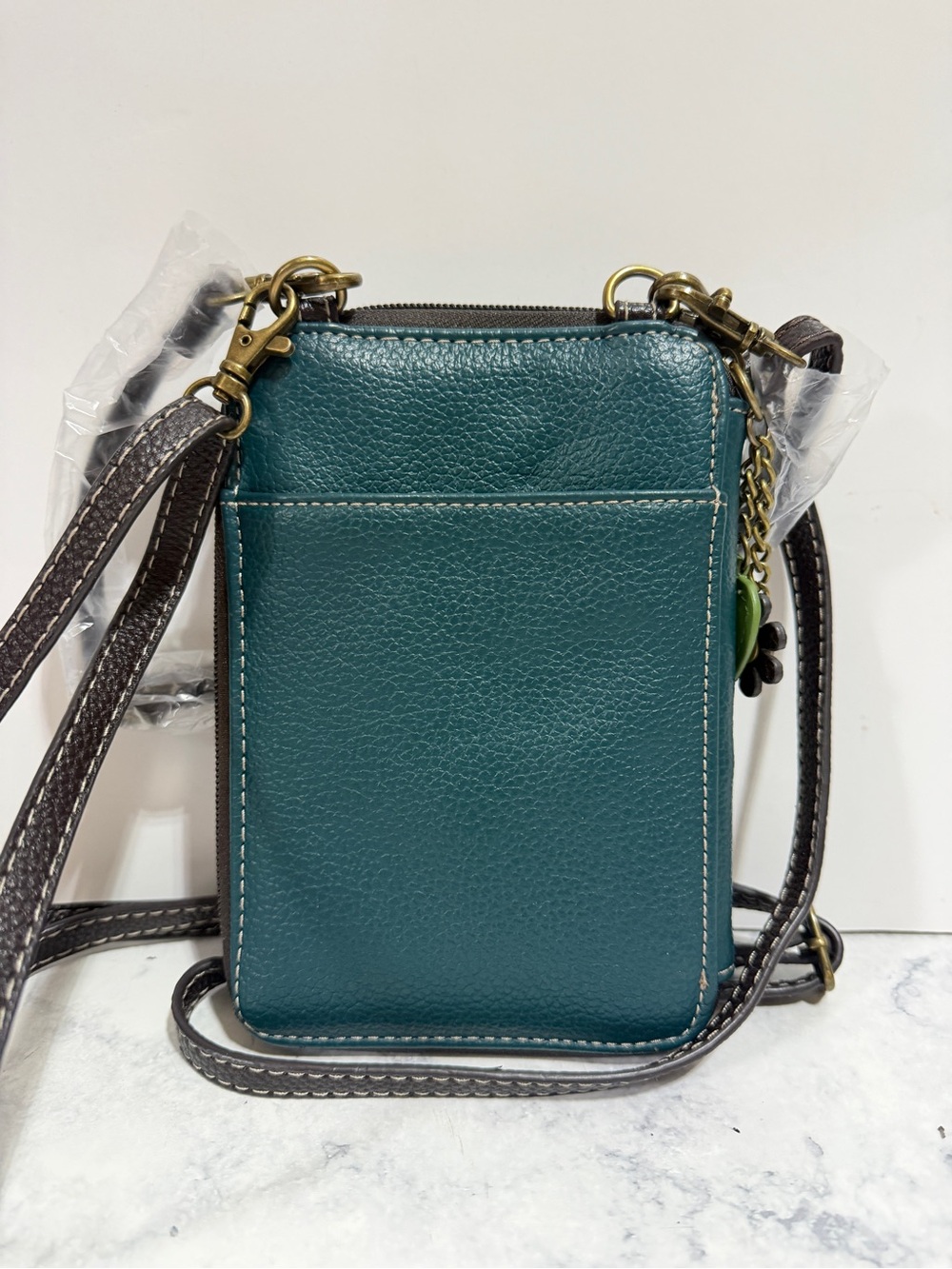 CHALA Crossbody Cell Phone Case Wallet Hummingbird faux leather travel - Picture 5 of 9